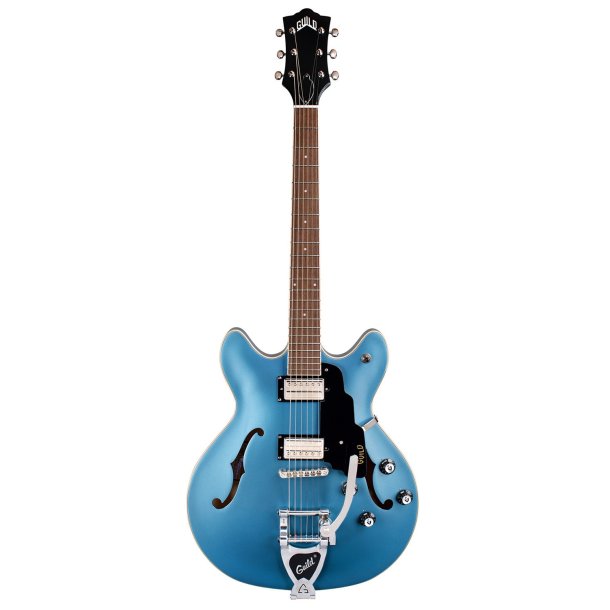 Guild Starfire I DC with Guild Vibrato Tailpiece Pelham Blue